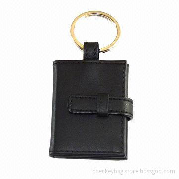 Leather Photo Keyring